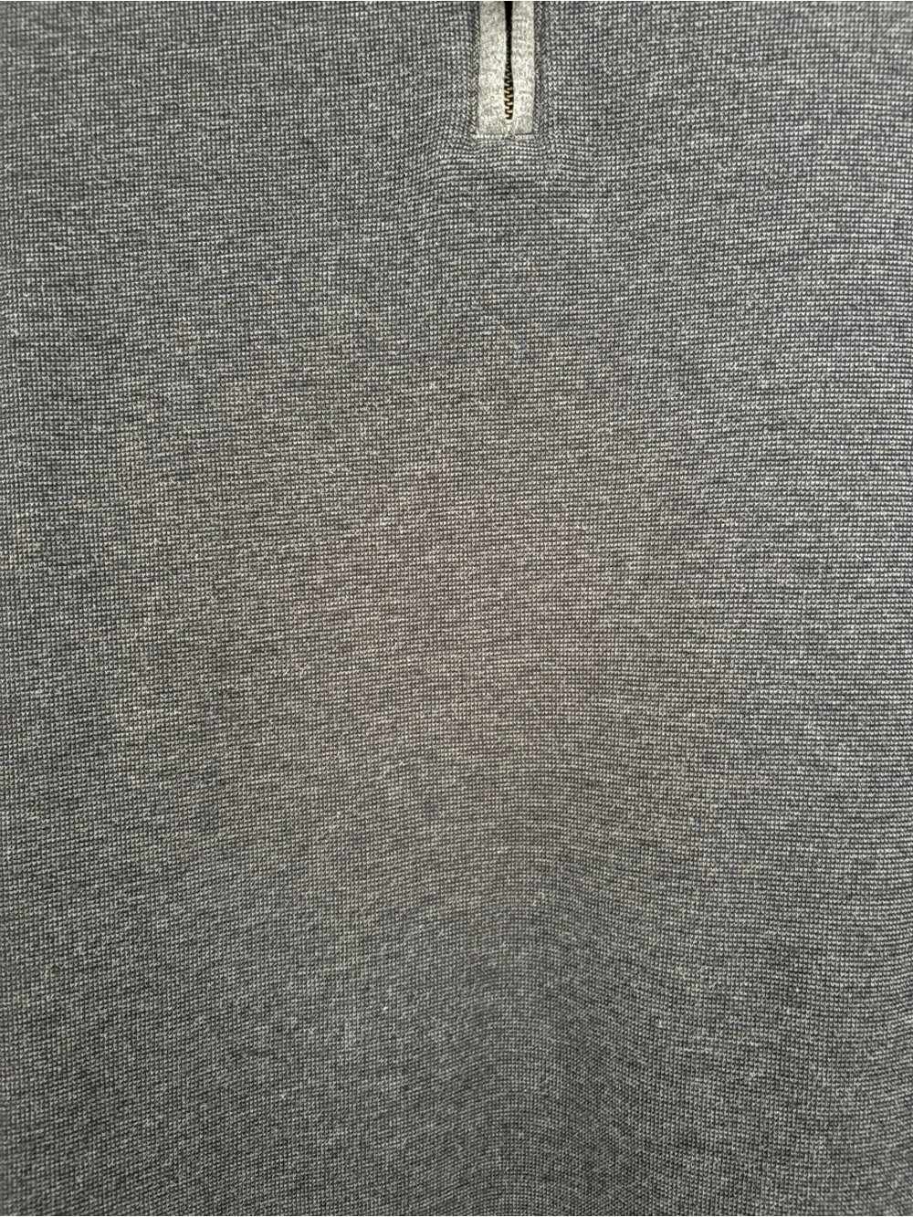 Banana Republic Men's Dark Charcoal Quarter-Zip Sweater #0035